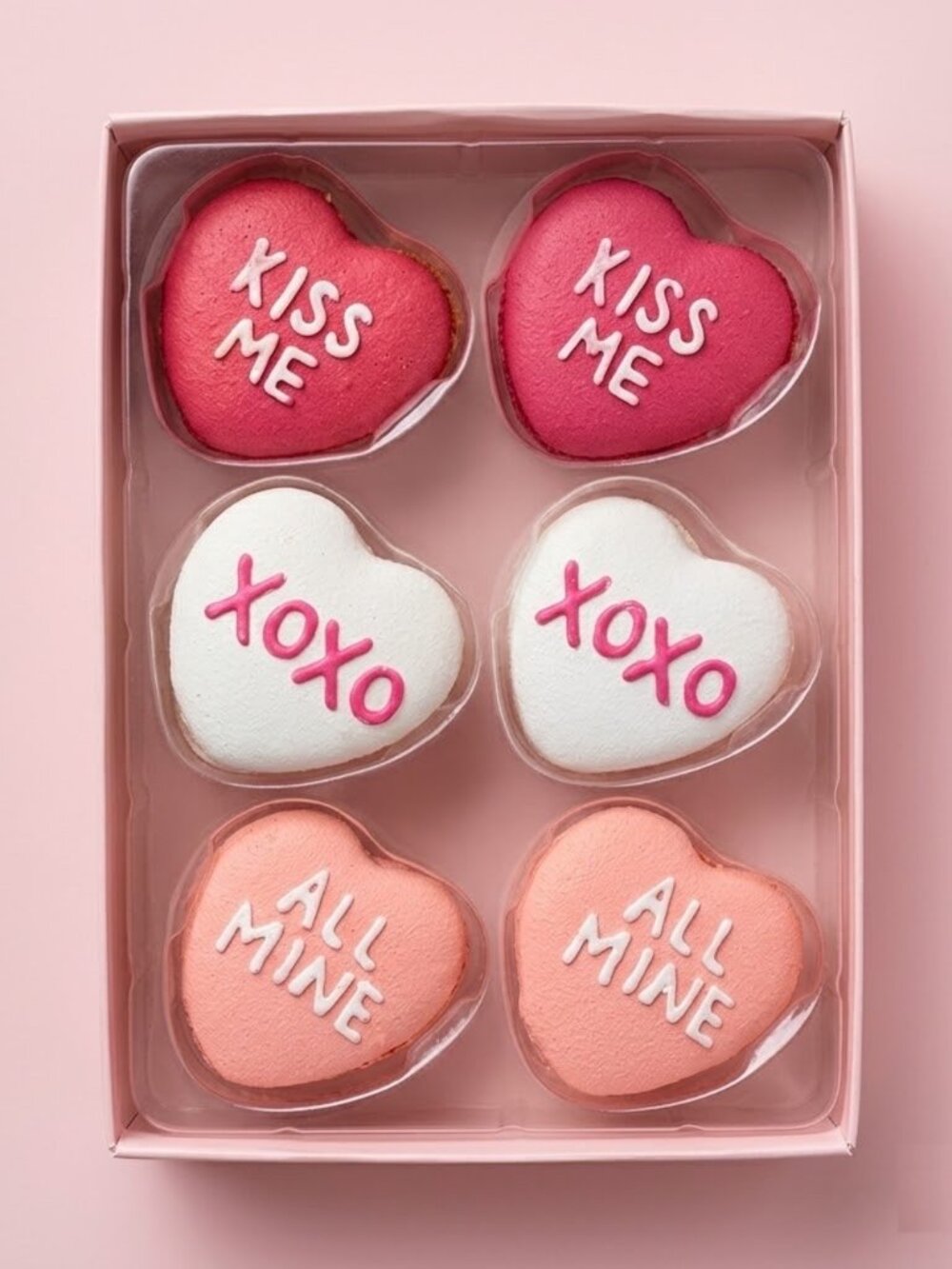 [BOGO] NWT Cupcakes & Cashmere Heart Macaron Conversation Decor Set